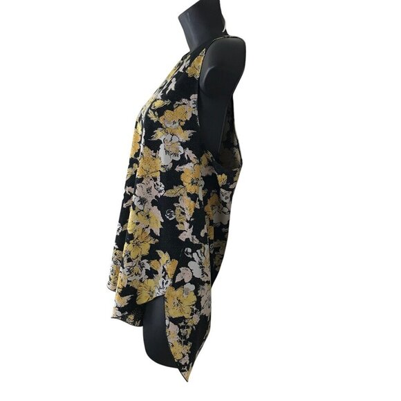 Aritzia Wilfred Floral Sleeveless Top Size M - Picture 4 of 7
